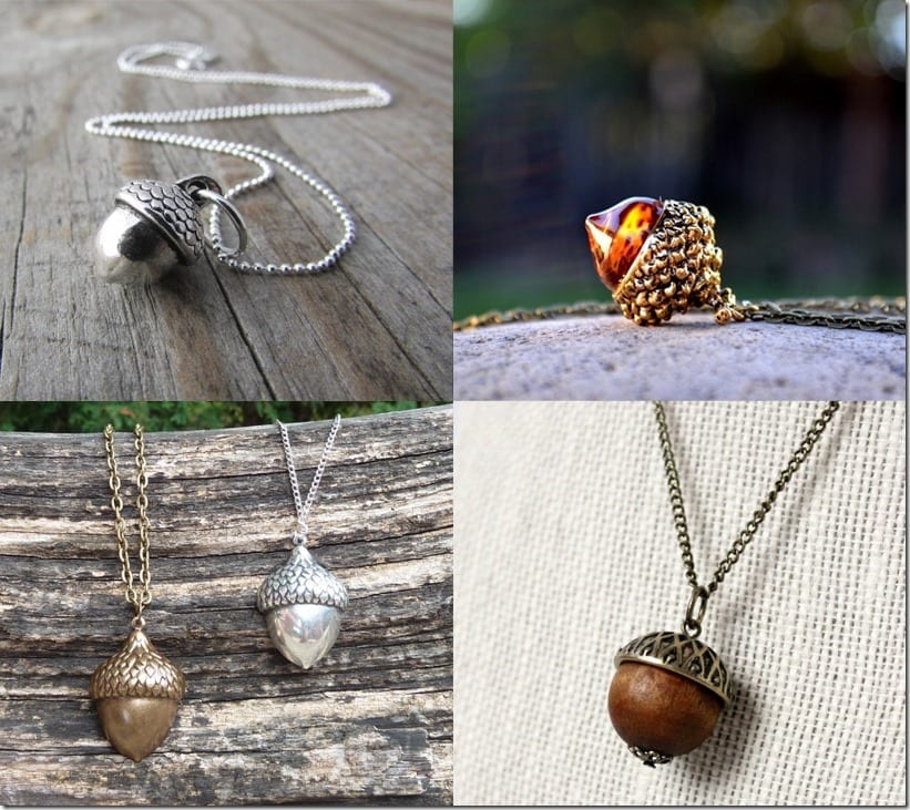 7 Nature-Inspired Acorn Necklace Style Ideas