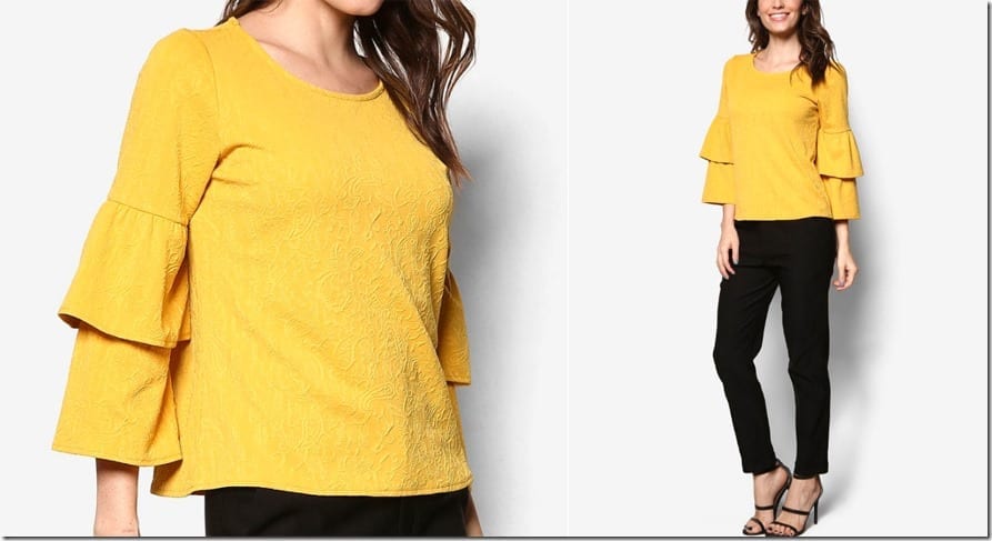 flare-tiered-sleeve-top