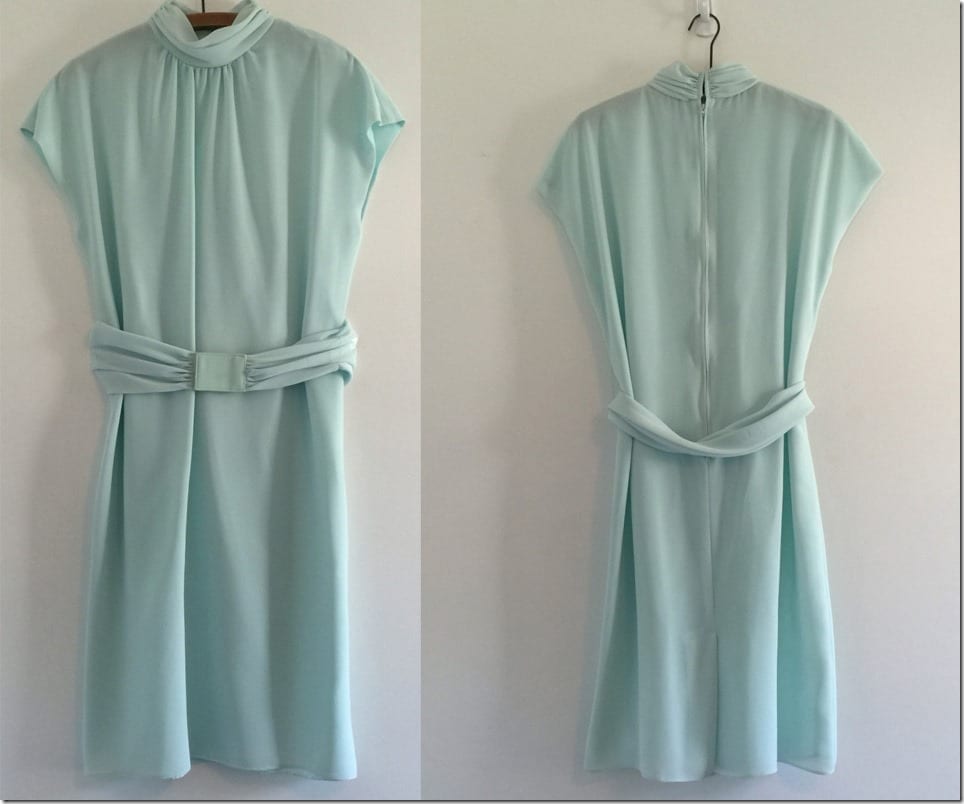 high-neck-belted-80s-mint-chiffon-dress