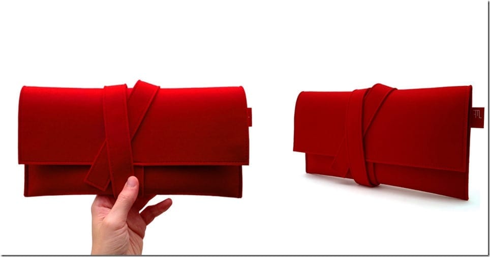 japanese-inspired-red-felt-clutch