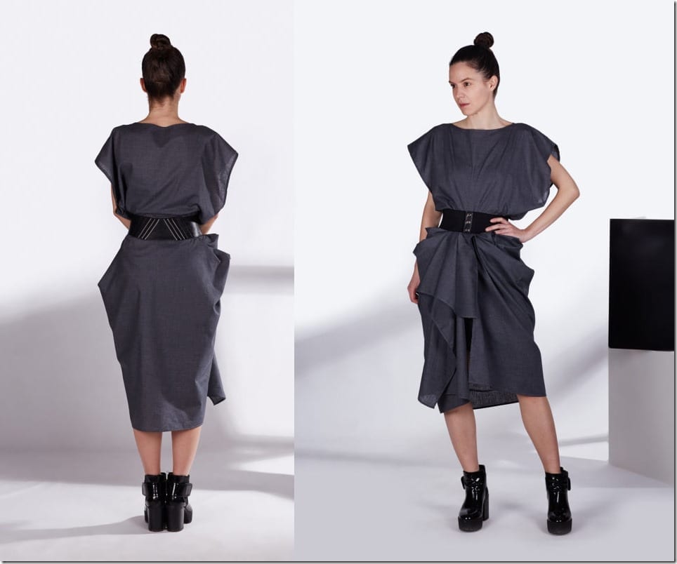 oversize-draped-asymmetric-grey-dress