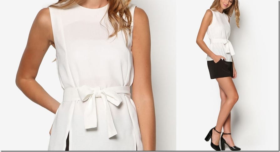 sleeveless-slit-bow-cinch-top