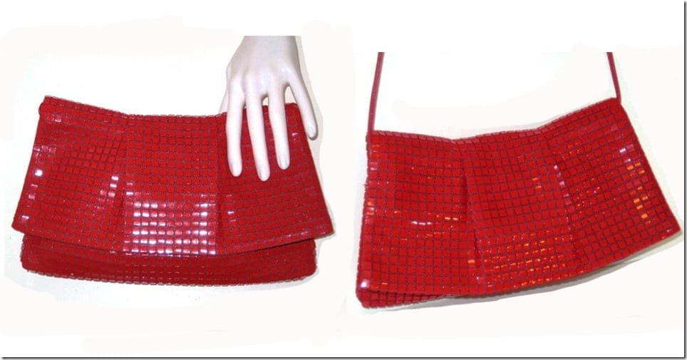 vintage-60s-pleated-red-mesh-clutch