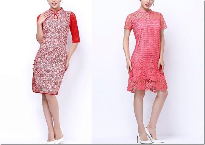 For Mandarin Collar Lovers ~ Cheongsam Dresses And Oriental Style Blouses With A Modern Twist