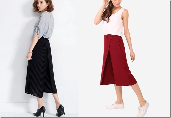 Brand New Culotte Styles To Wear For Christmas 2016