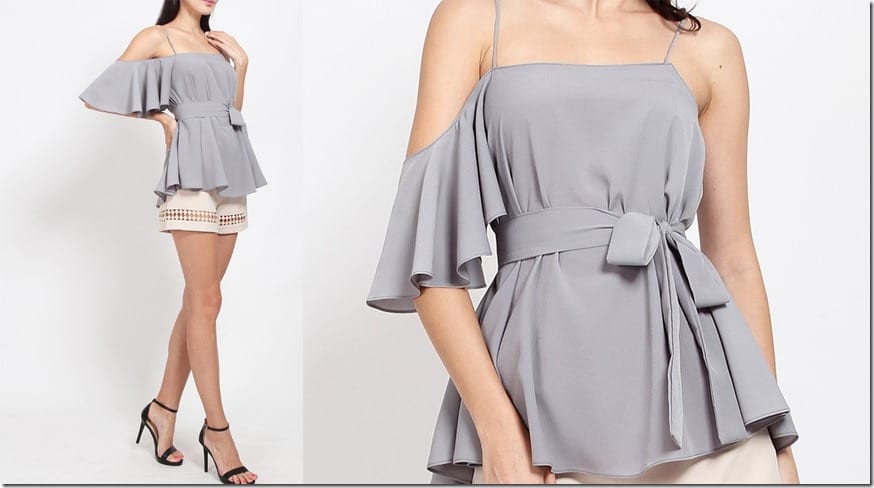 grey-asymmetrical-cold-shoulder-top