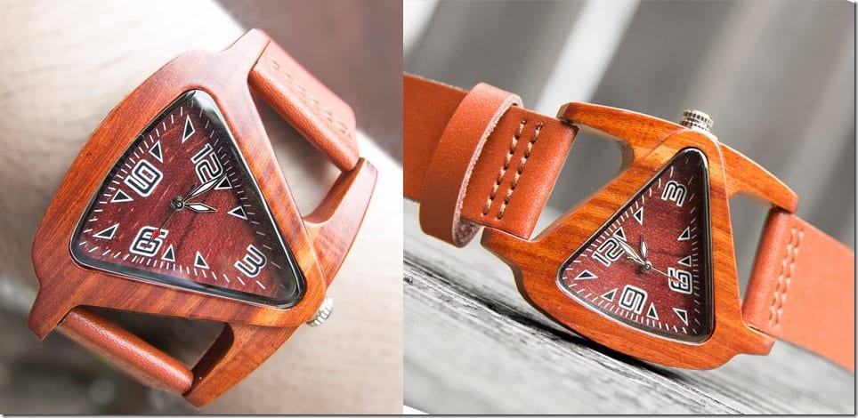 personalized-triangle-wood-watch