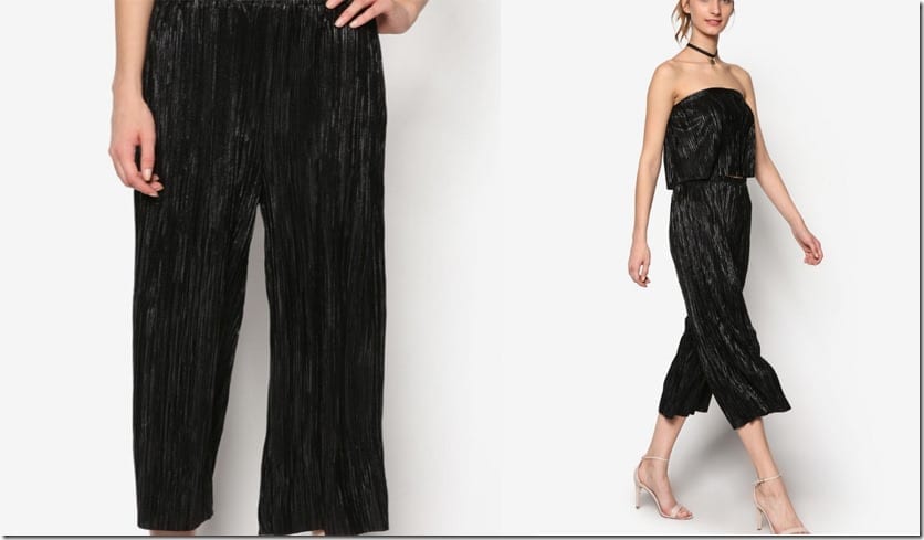 sassy-black-pleated-culottes