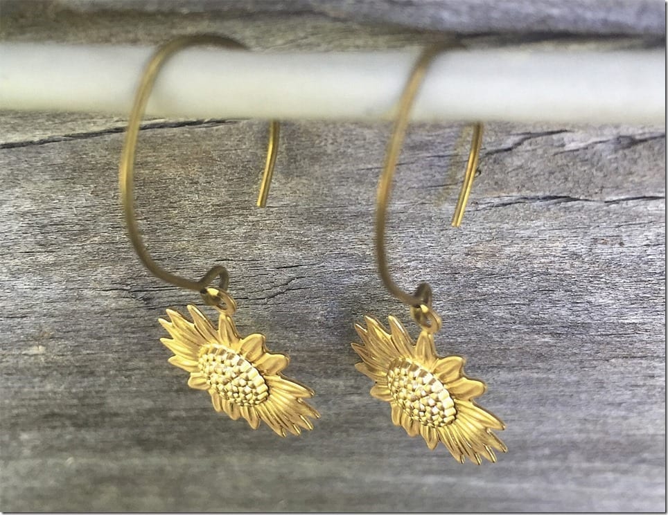 Sunflower Earring Styles Jewelry Inspiration