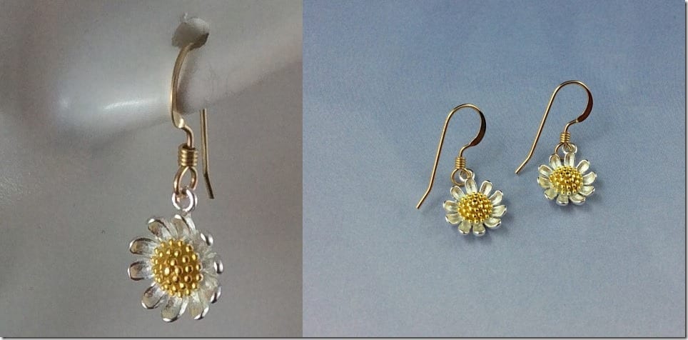 two-tone-gold-dainty-sunflower-earrings