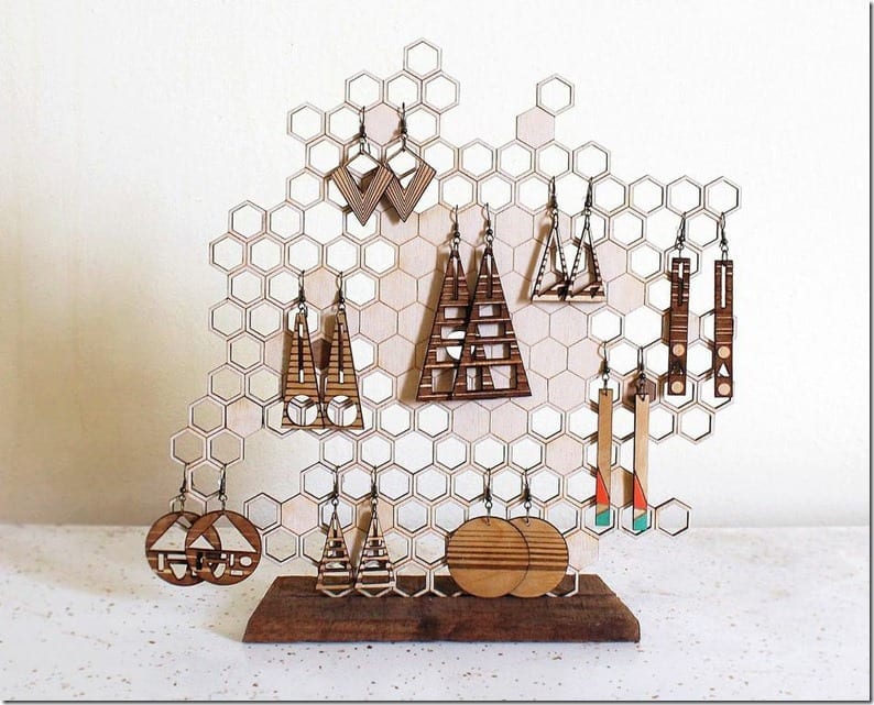 geometric-honeycomb-jewelry-display