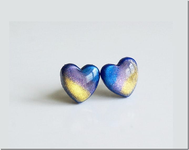 iridescent-rainbow-blue-heart-stud-earrings