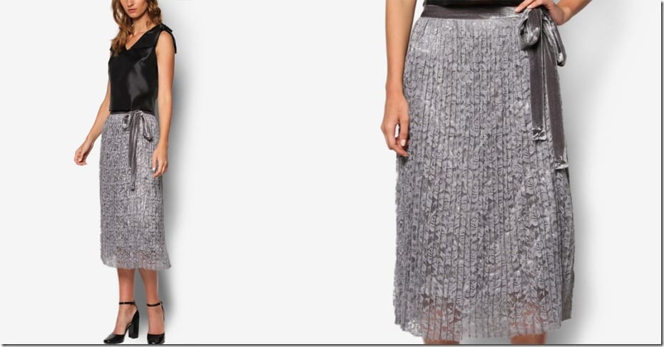 midi-grey-lace-pleated-skirt