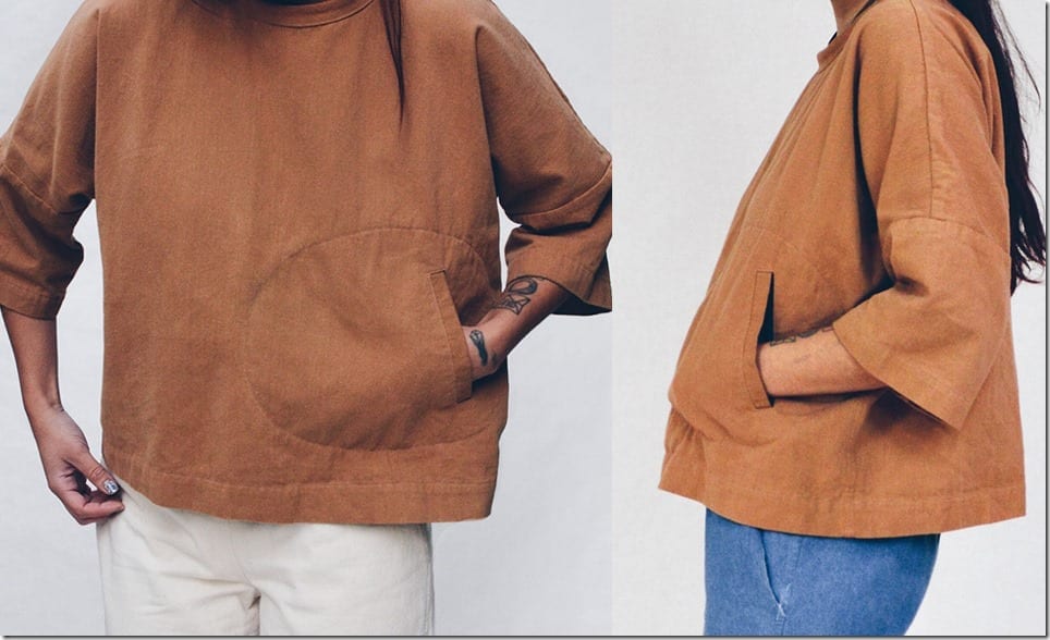 ochre-brown-kimono-style-top