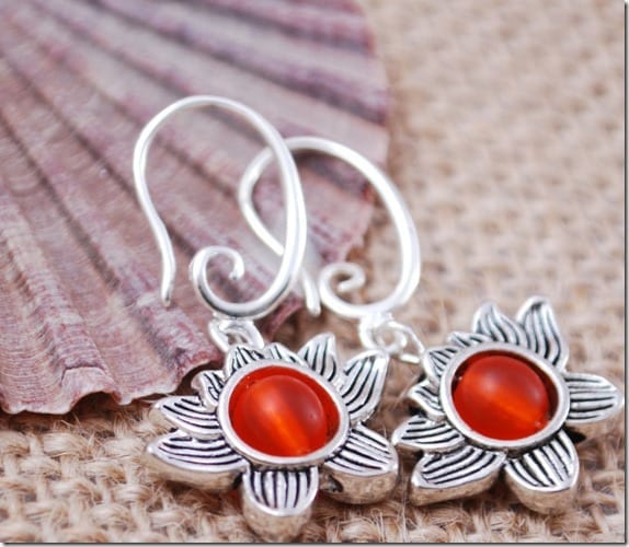 orange-bead-lotus-earrings