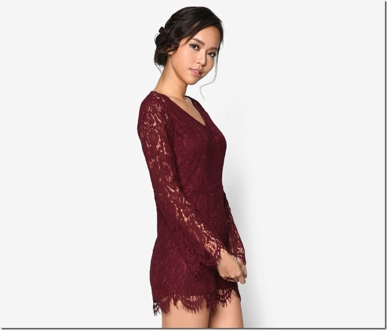 CNY 2017 Party Dressing Idea ~ Red Romper Styles