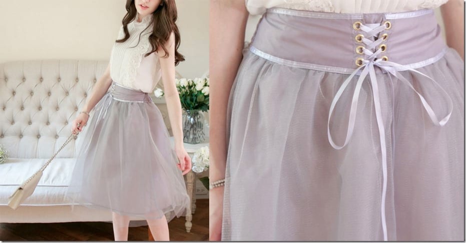 romantic-grey-tulle-midi-skirt