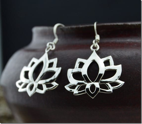 stunning-sterling-silver-lotus-earrings