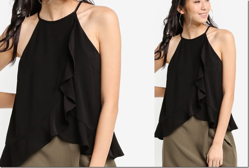 Need A New Black Top? Start With These TEN Black Blouse Styles