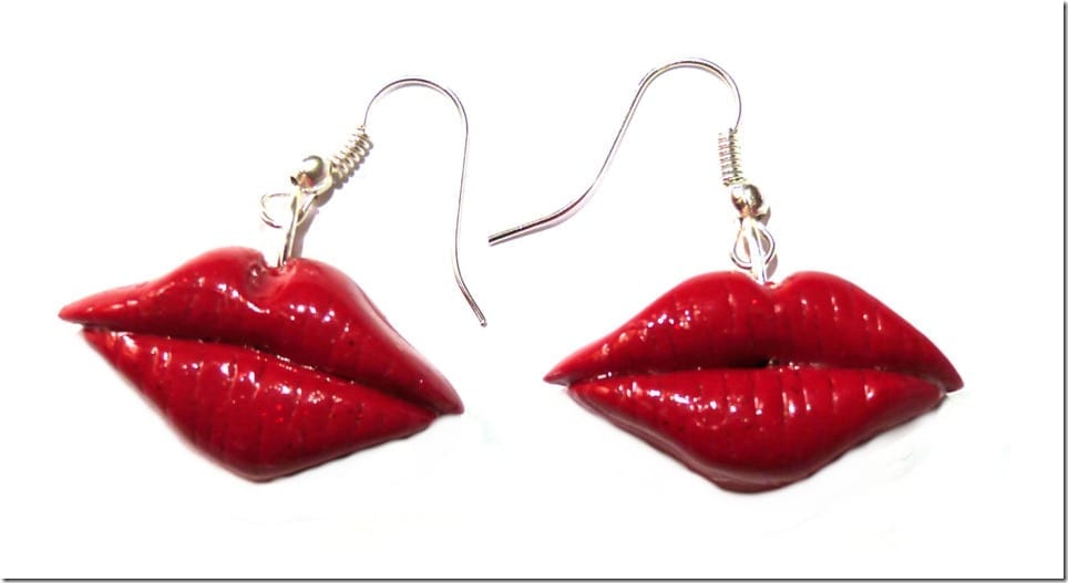 fabulous-red-lips-drop-earrings