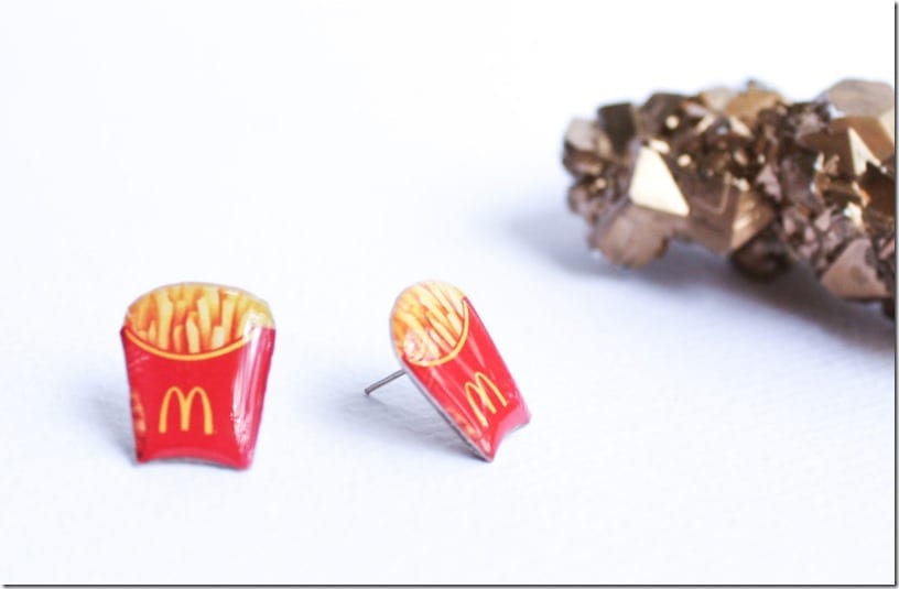 lightweight-french-fries-stud-earrings