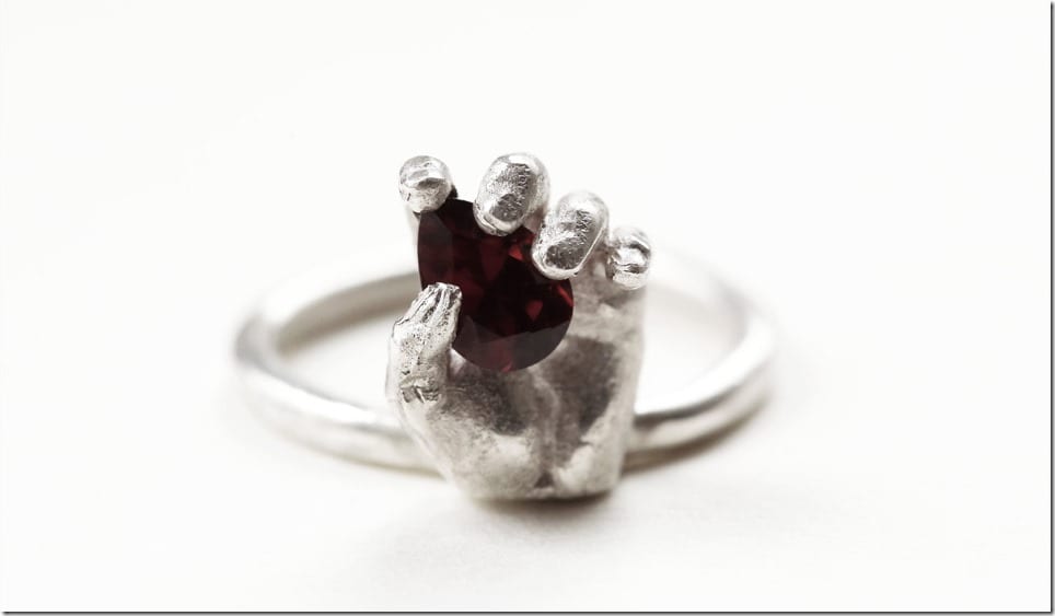 miniature-hand-red-garnet-silver-ring