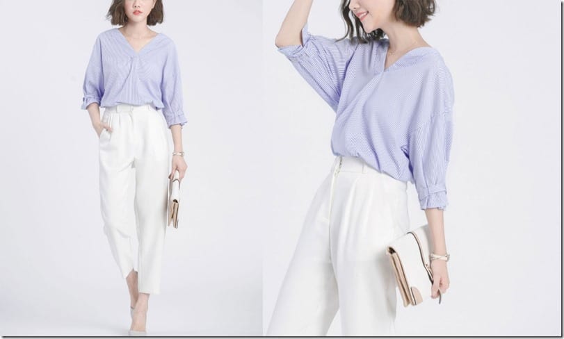 soft-blue-v-neck-stylized-sleeve-top