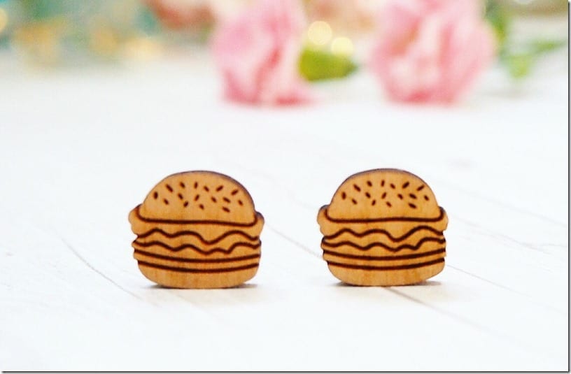 wooden-burger-stud-earrings