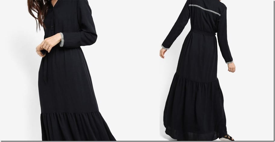 flowy-black-maxi-peasant-dress