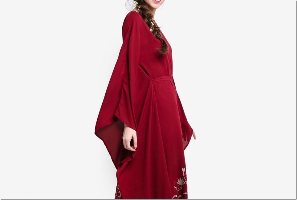 Long Kaftan Dress Ideas For Your Raya 2017 Party Wardrobe