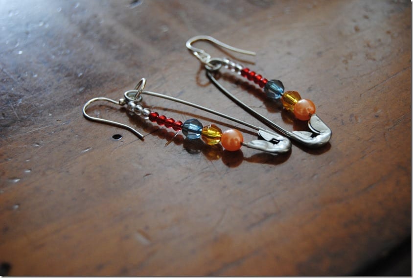 beaded-safety-pin-dangle-earrings