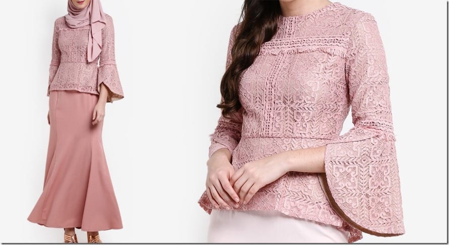 Buy Zalora Studios Peplum Top in Pink 2024 Online