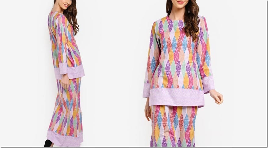 colorful-purple-songket-print-mod-kurung