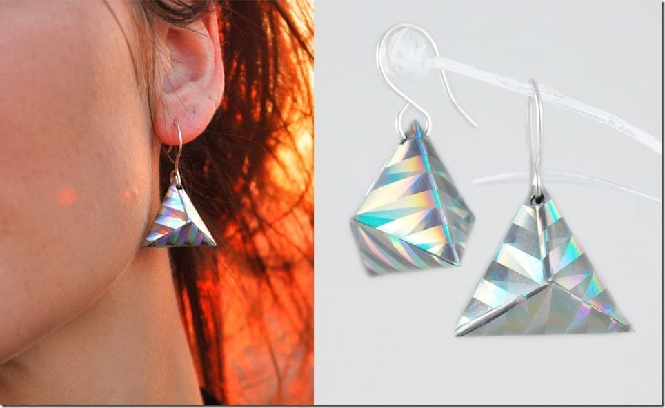 Get Festival-Ready Wearing Holographic Jewelry By edelconfetti