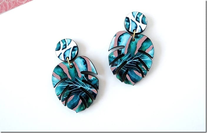 monstera-plant-tropical-earrings