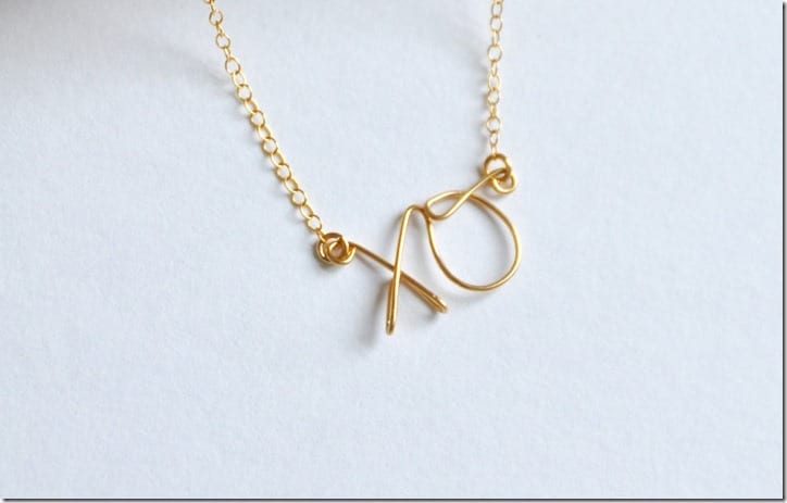 x and o necklaces