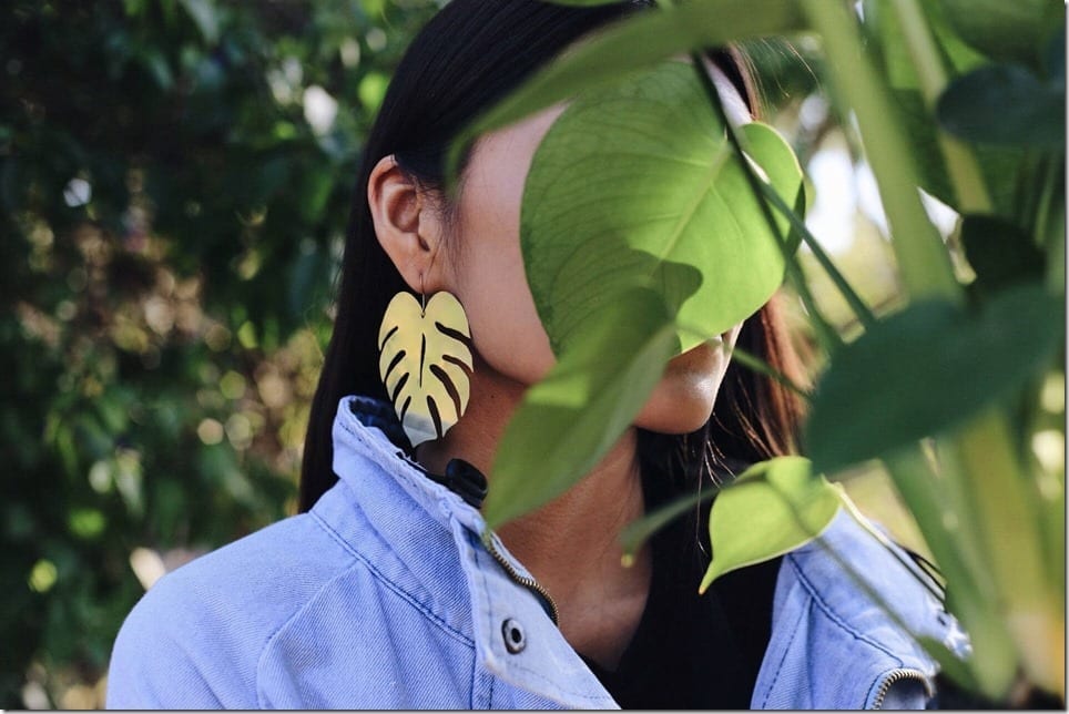 Tropical Botanical Earrings To Give Your Ears Instant Summer Vibes