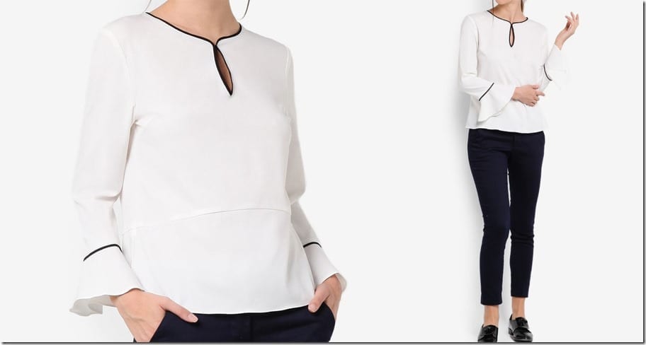 contrast-piping-white-blouse