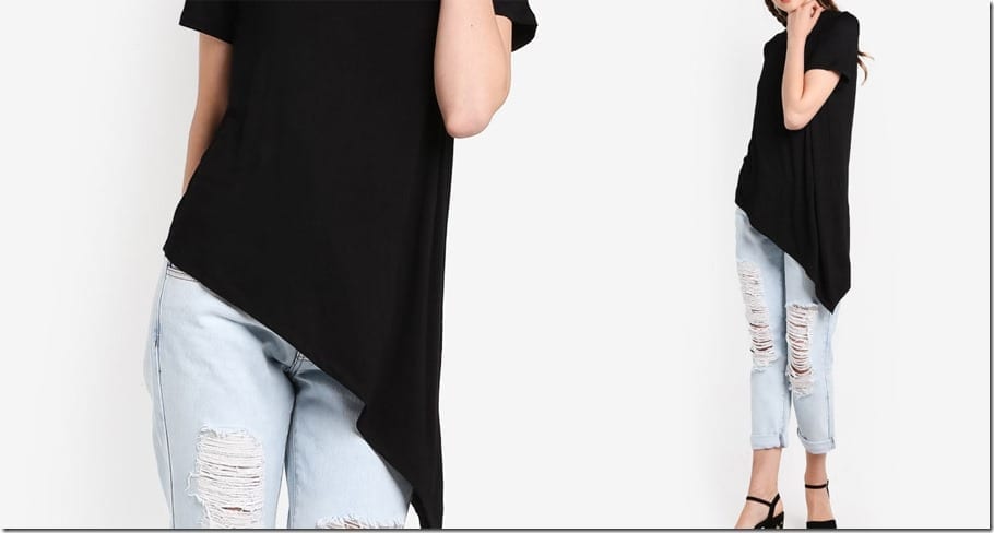 very-asymmetric-hem-black-tee