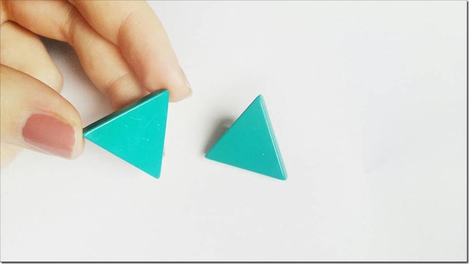 vintage-turquoise-triangle-clip-on-earrings