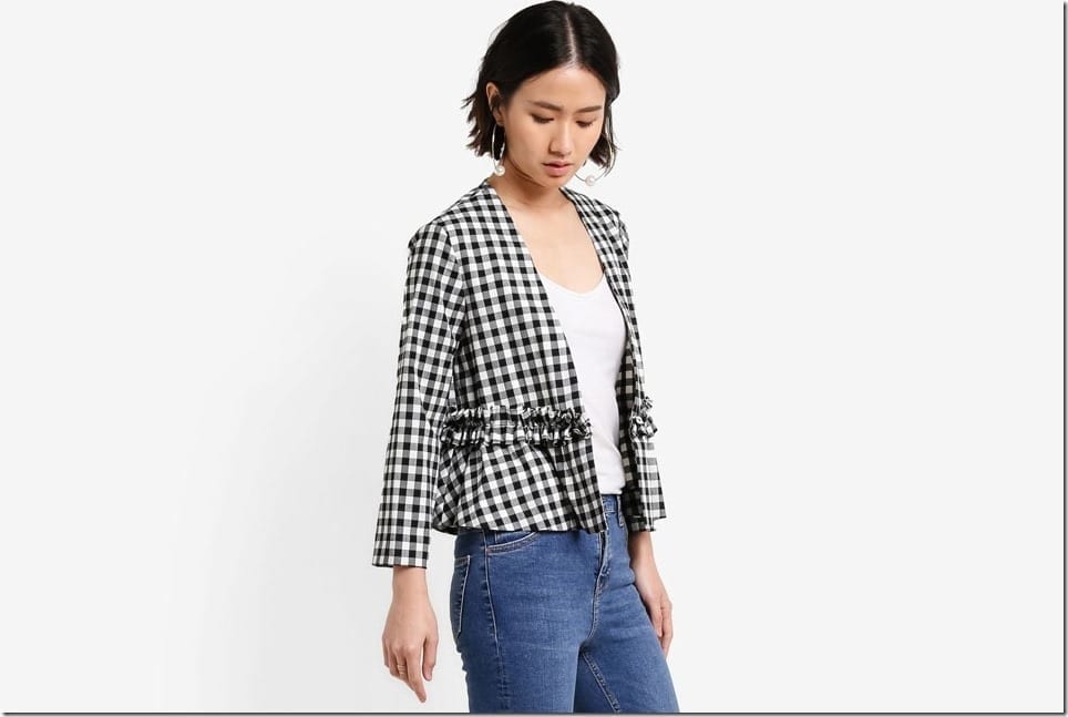 Black And White Gingham Outfit Ideas