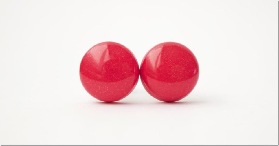 cherry-red-stud-earrings