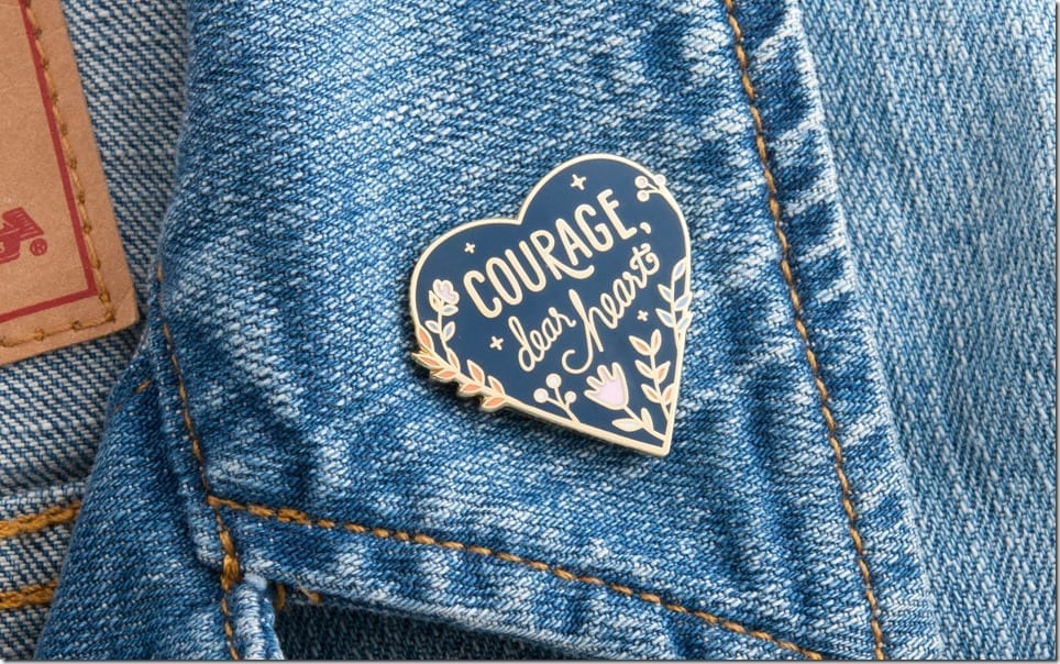 courage-enamel-pin