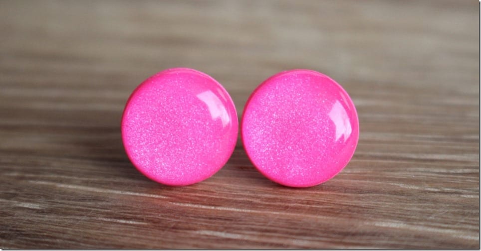 hot-pink-stud-earrings