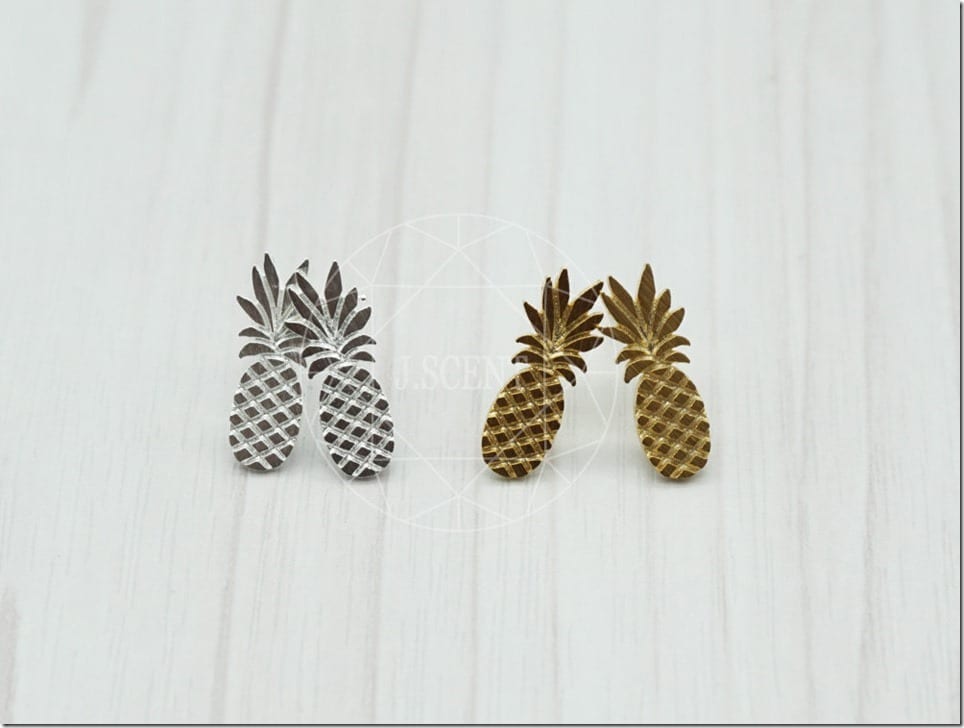 Give Your Lobes A Tropical Spin In Pineapple Earrings