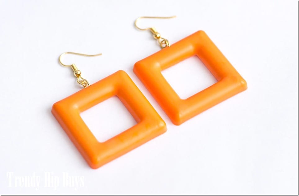 60s-style-orange-square-hoop-earrings