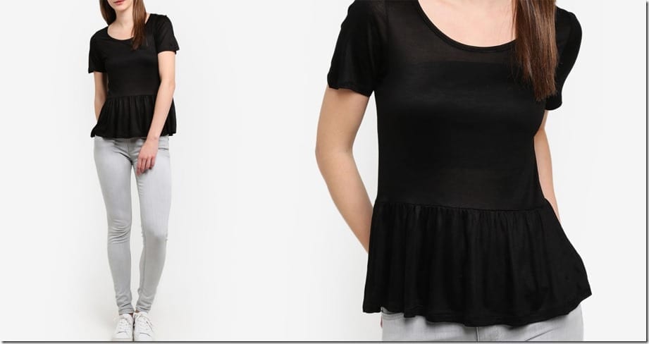 black-peplum-jersey-top