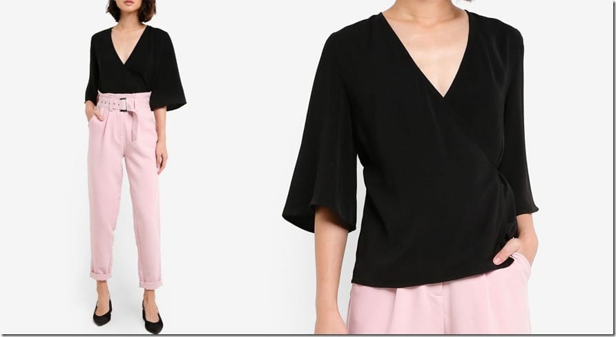 black-tie-wrap-blouse