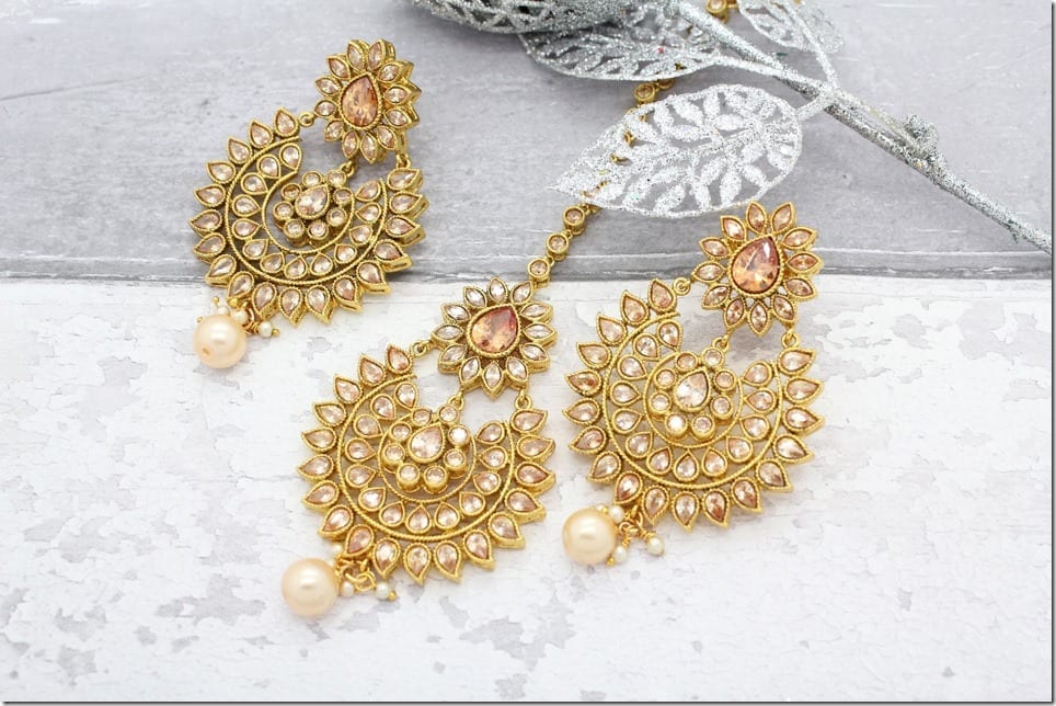 bollywood-antique-tikka-headpiece-earrings-set