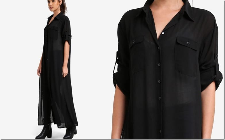 black-flowy-sheer-maxi-shirt